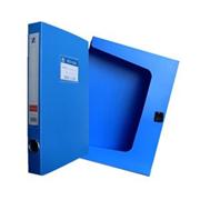卓联35mm塑料档案盒 1.5寸 ZL115 蓝色