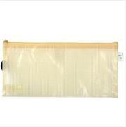 Sunwood三木 票据规格.PVC网格袋 C4523(12个/包）-黄色
